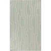 Ice Blue, Light Beige / 2'6" x 8'