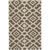 Ivory, Brown / 2' x 3'