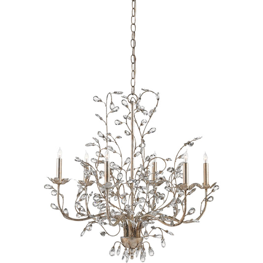 Crystal Bud Chandelier by Currey and Company. Made from unique in a traditional style.