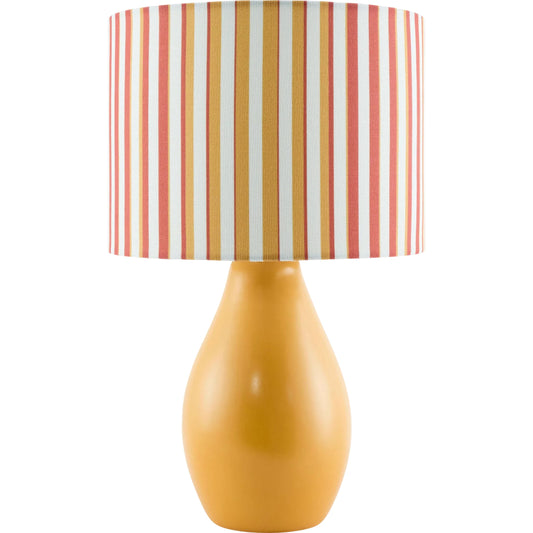 Melbu Accent Table Lamp by Livabliss in glazed. Made from ceramic, linen, polyester in a unique style.