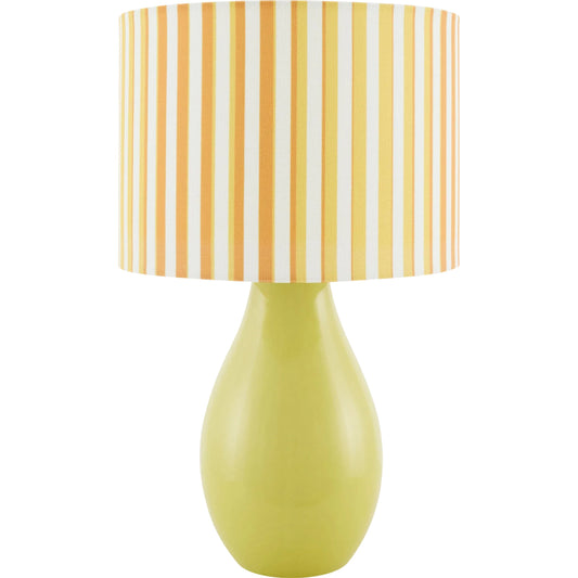 Melbu Accent Table Lamp by Livabliss in glazed. Made from ceramic, linen, polyester in a unique style.