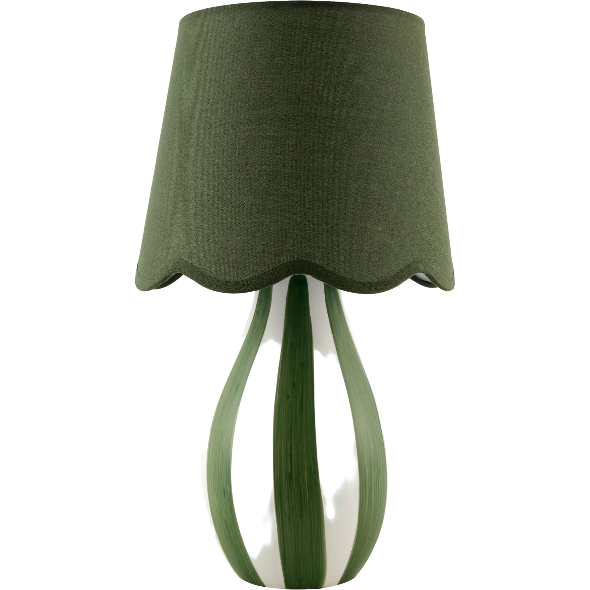 Melbu Accent Table Lamp by Livabliss in hand painted. Made from ceramic, seagrass, polyester in a unique style.