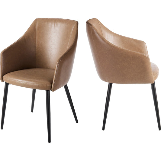 Milford Dining Chair - 359588 (Set of 2) by Surya in powder coated. Made from unique in a transitional style.