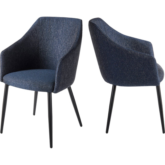 Milford Dining Chair - 359588 (Set of 2) by Surya in powder coated. Made from unique in a transitional style.