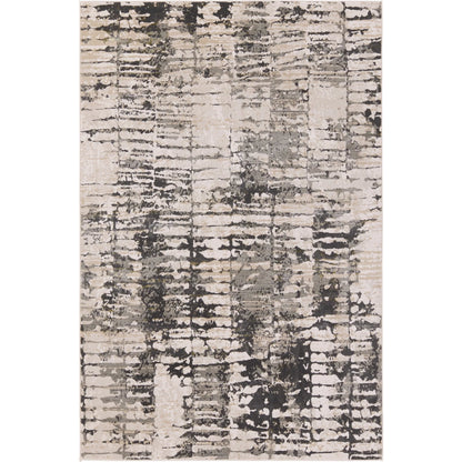 Malilla by Nikki Chu MLI08 Rug by Jaipur Living in tan. Made from 65% polyester 35% polypropylene in a unique style.