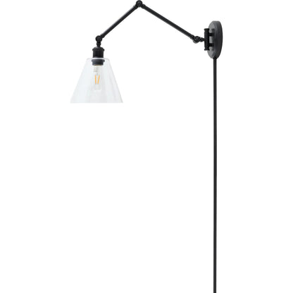 Malinao Wall Sconce by Livabliss. Made from iron, glass in a unique style.