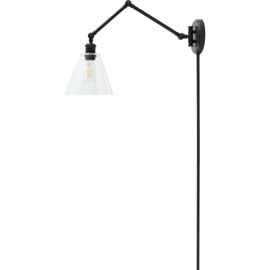 Malinao Wall Sconce by Livabliss. Made from iron, glass in a unique style.