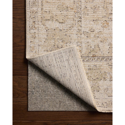 Milena MLE-08 Rug by Loloi in ivory, sand. Made from polyester in a unique style.