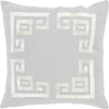Light Gray, Beige / Down Feather / 18" x 18"