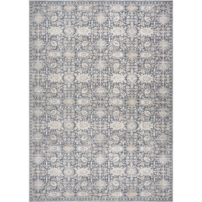Marlon Rug - 497300 by Livabliss in black, light beige, orange, olive, gray, charcoal. Made from polyester in a unique style.