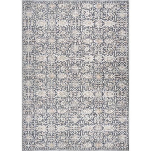 Marlon Rug - 497300 by Livabliss in black, light beige, orange, olive, gray, charcoal. Made from polyester in a unique style.