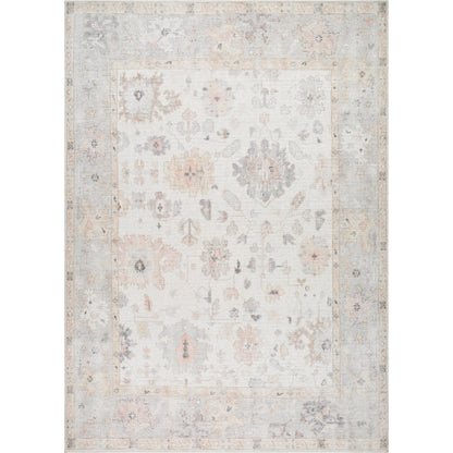 Marlon Rug - 526188 by Livabliss in taupe, light gray, gray, tan, light brown, dusty pink. Made from face: 100% polyester, warp: 100% cotton in a u