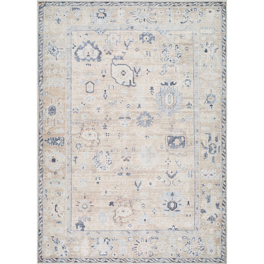 Marlon Rug - 526199 by Livabliss in light silver, sterling grey, metallic - silver. Made from face: 100% polyester, warp: 100% cotton in a unique s