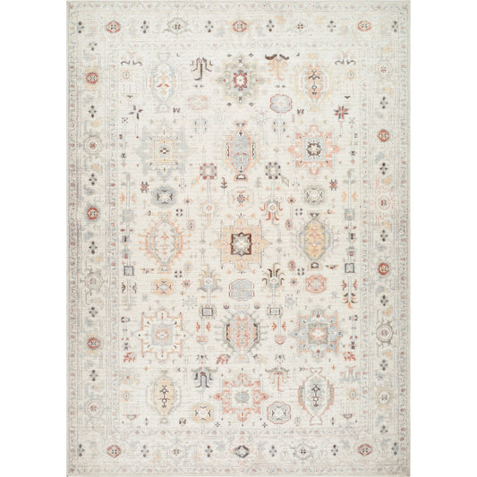 Marlon Rug - 526254 by Livabliss in light silver, ash. Made from face: 100% polyester, warp: 100% cotton in a unique style.