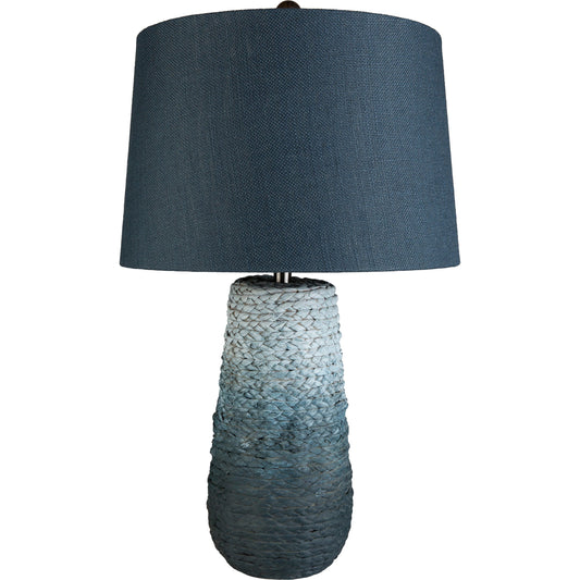 Mallory - 21536 by Livabliss in sky blue, pale blue and sky blue, pale blue. Made from burlap, polyester, jute, metal, acrylic in a eclectic & global style.