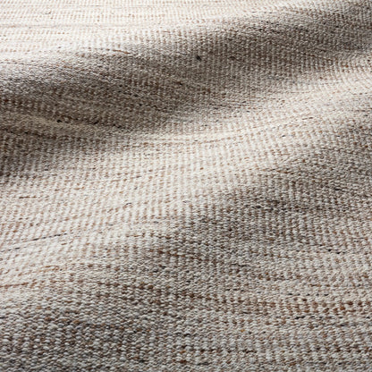 Melera MLR02 Rug by Jaipur Living in tan, taupe. Made from 80% wool 20% jute in a unique style.