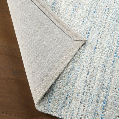 Melera MLR03 Rug by Jaipur Living in gray, ivory, white. Made from 80% wool 20% jute in a unique style.