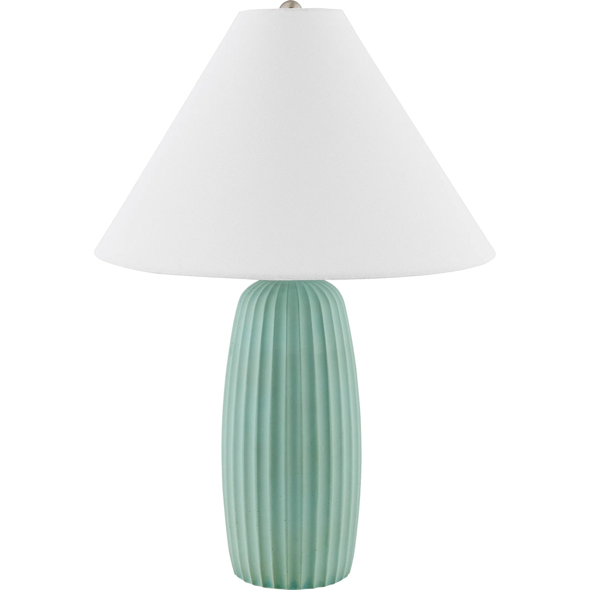 Millau Accent Table Lamp by Livabliss in painted, electroplated. Made from cement, linen, iron in a eclectic & global style.