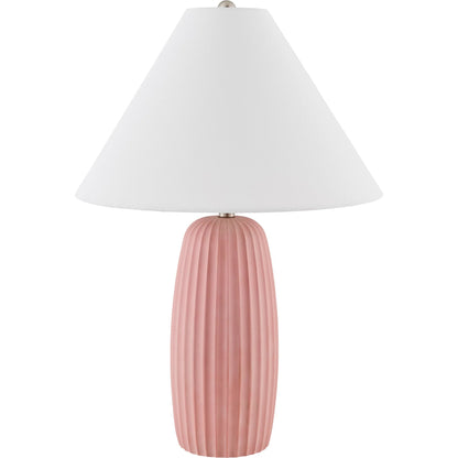 Millau Accent Table Lamp by Livabliss in painted, electroplated. Made from cement, linen, iron in a eclectic & global style.