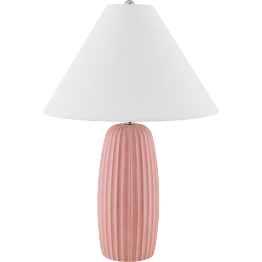 Millau Accent Table Lamp by Livabliss in painted, electroplated. Made from cement, linen, iron in a unique style.