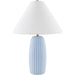 Millau Accent Table Lamp by Livabliss in painted, electroplated. Made from cement, linen, iron in a eclectic & global style.