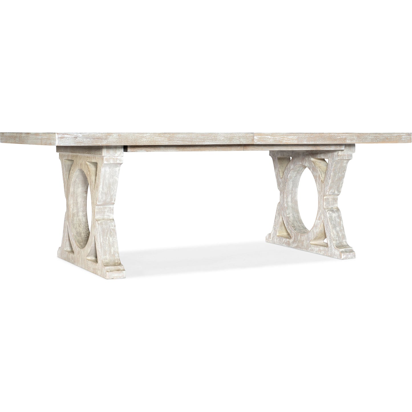 001 SI-1900884 | Primary Silo | Serenity Topsail Dining Table by Hooker Furniture in surf. Made from oak veneers in a modern style.