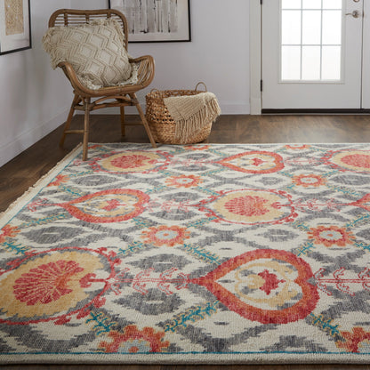 Beall Traditional Oriental Rug - 6712F by Feizy. Made from wool in a unique style.