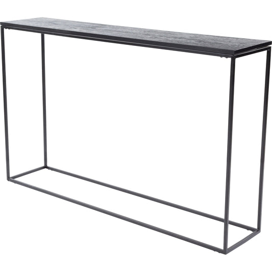 Mcmillan - 27108 by Surya in black and powder coatedpainted. Made from top: wood, base: metal in a rustic style.