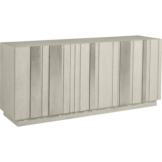 Tempo Rectangle Buffet by Bernhardt in beige. Made from wood, metal in a unique style.