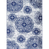 Dark Blue, Pale Blue / 7'10" x 10'2"