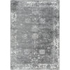 Charcoal, Medium Gray, Ink Blue, Cream / 7'10" x 10'2"