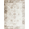 Ivory, Dark Brown, Light Brown, Charcoal / 6'11" x 9'