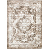 Dark Brown, Ivory, Light Brown, Charcoal / 8'10" x 12'