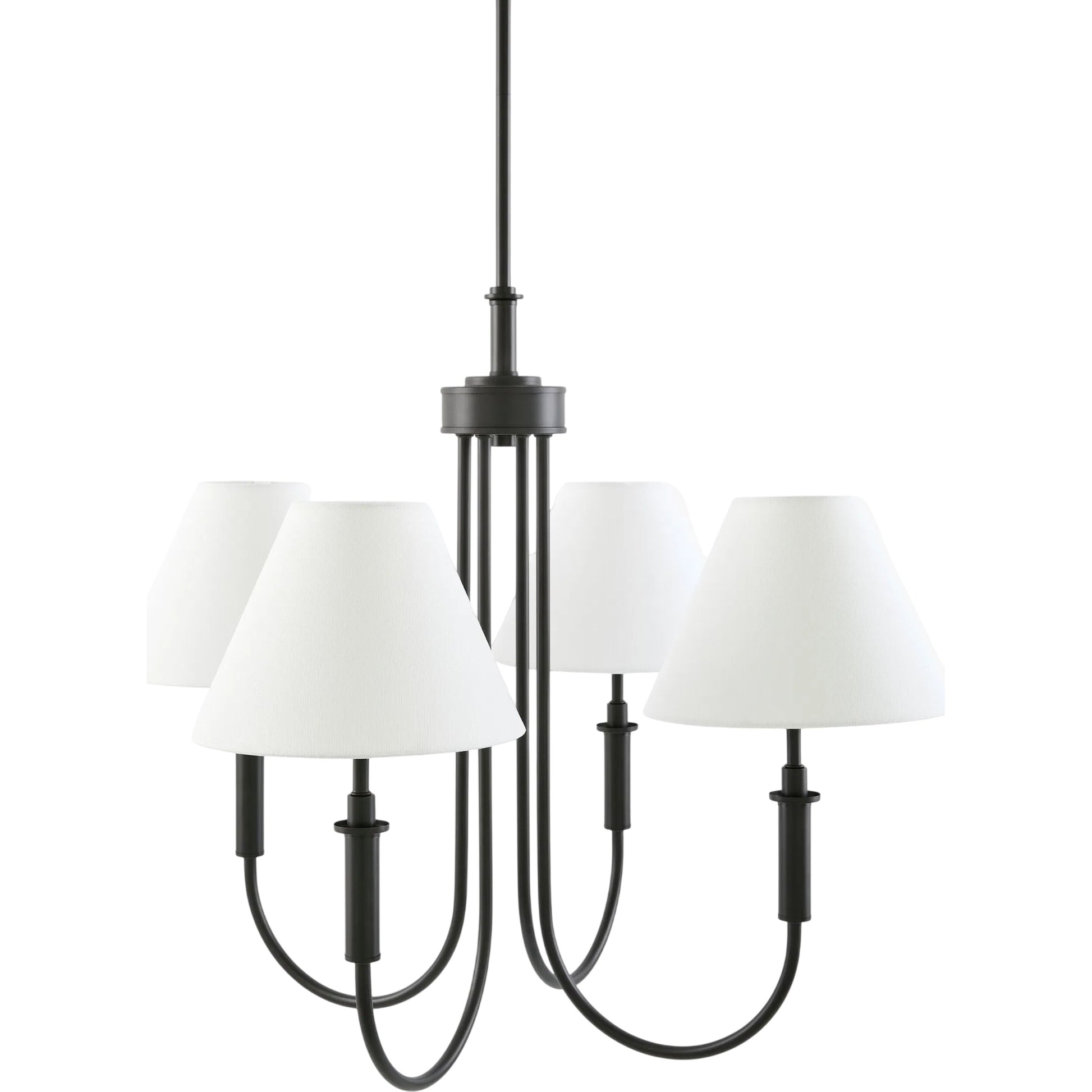 Montclaire Chandelier by Livabliss. Made from iron, linen in a unique style.