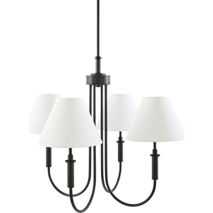 Montclaire Chandelier by Livabliss. Made from iron, linen in a unique style.