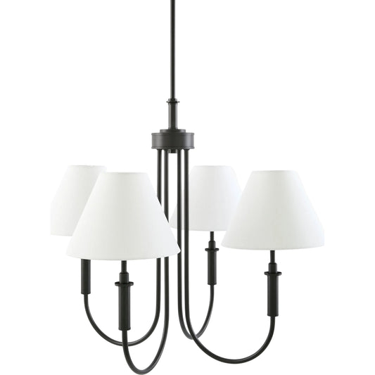 Montclaire Chandelier by Livabliss. Made from iron, linen in a unique style.