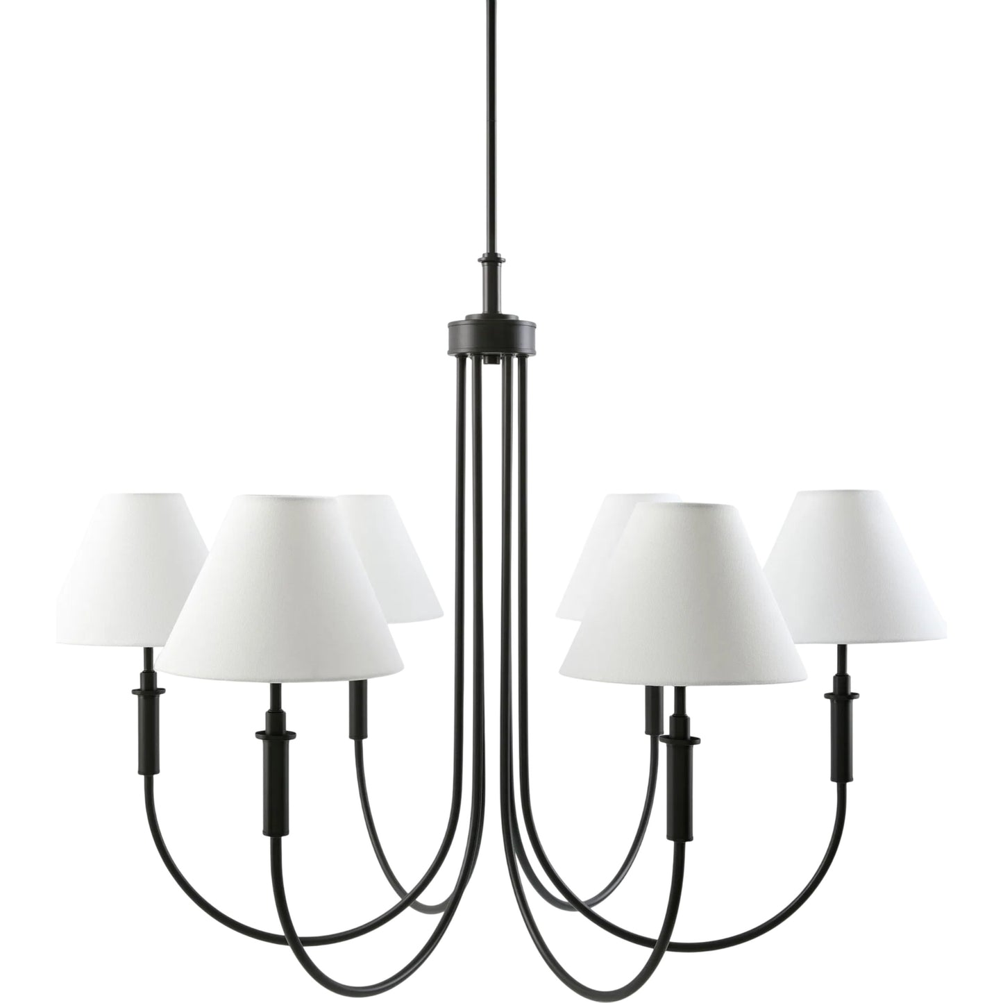 000 SI-2631609 | Primary Silo | Montclaire Chandelier by Livabliss. Made from iron, linen in a unique style.