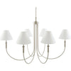 White, Metallic Nickel, Translucent