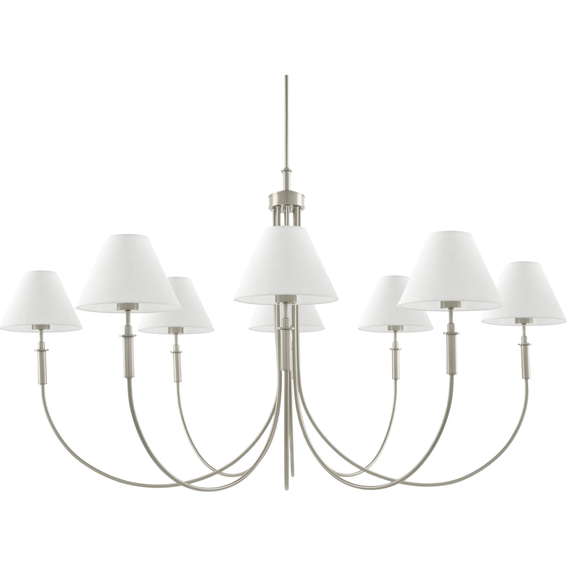 Montclaire Chandelier by Livabliss. Made from iron, linen in a unique style.