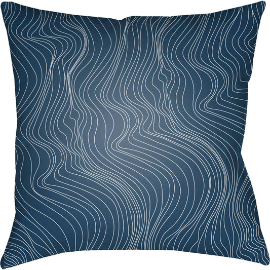 Modern Lines Pillow - 22239 by Livabliss. Made from front: 100% polyester, back: 100% polyester, fill: polyester, polyfill in a modern style.