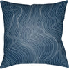 Dark Blue, White / 16" x 16"