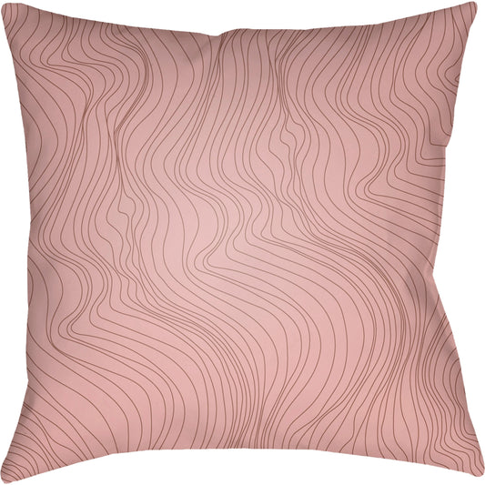 Modern Lines Indoor/Outdoor Pillow by Livabliss. Made from front: 100% polyester, back: 100% polyester, fill: polyester, polyfill in a modern style.