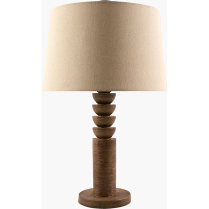 Munisip 556591 Lighting by Surya in wheat, translucent, metallic nickel, white, brown and paintedpainted. Made from resin, linen, plastic in a transitional style.