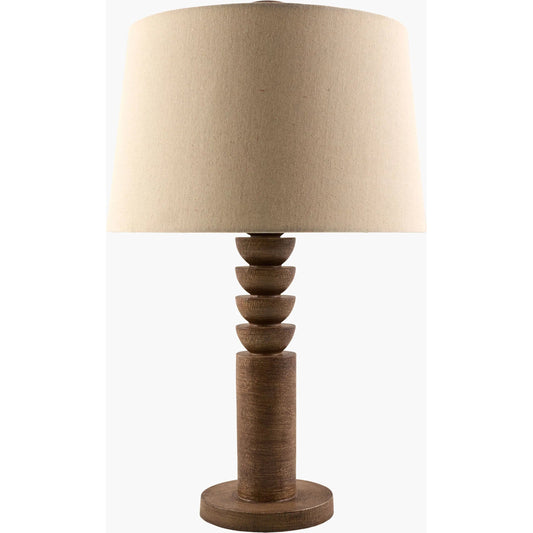 Munisip 556591 Lighting by Surya in wheat, translucent, metallic nickel, white, brown and paintedpainted. Made from resin, linen, plastic in a unique style.