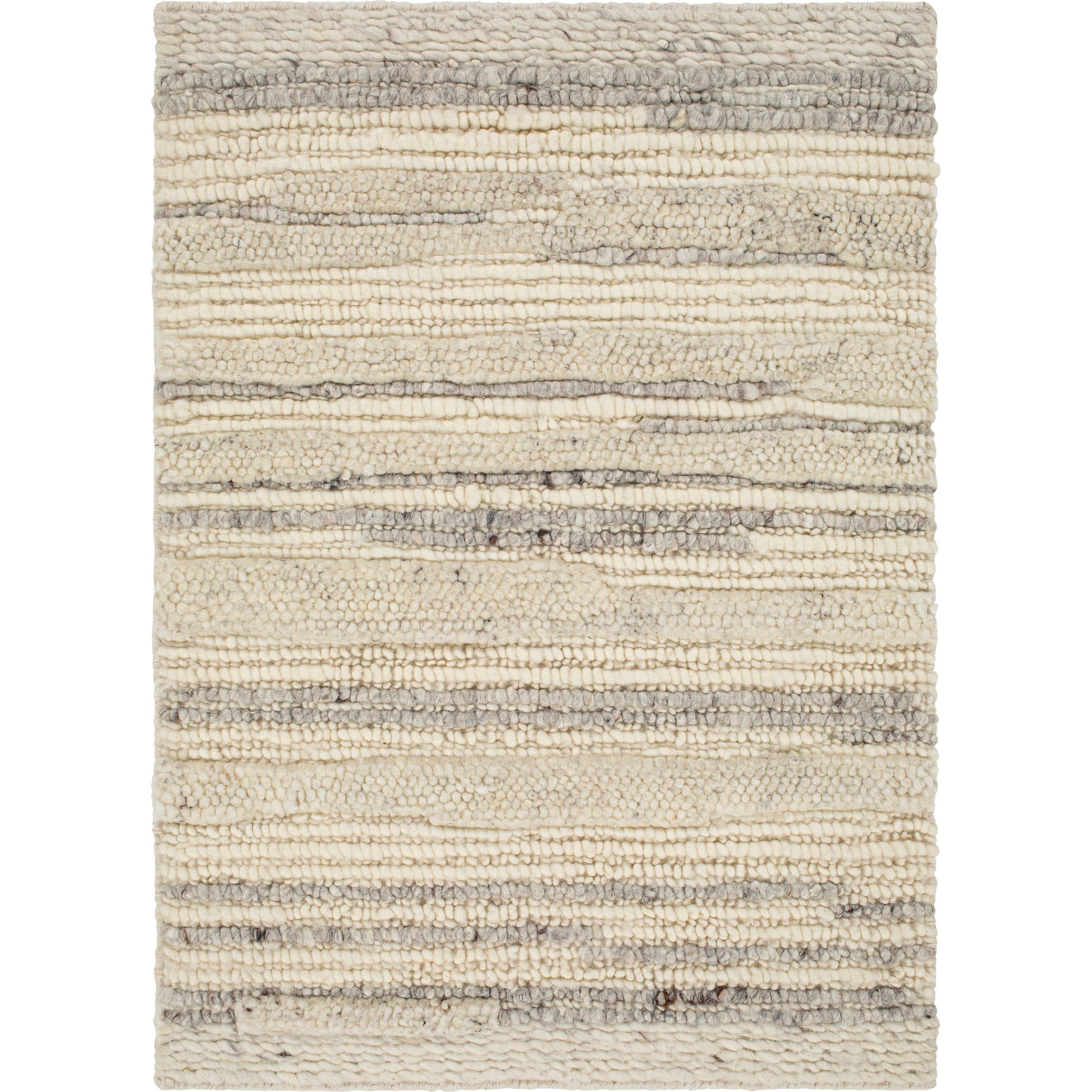 Manisa Rug - 30273 by Surya in gray, brown, cream. Made from 100% new zealand wool in a unique style.