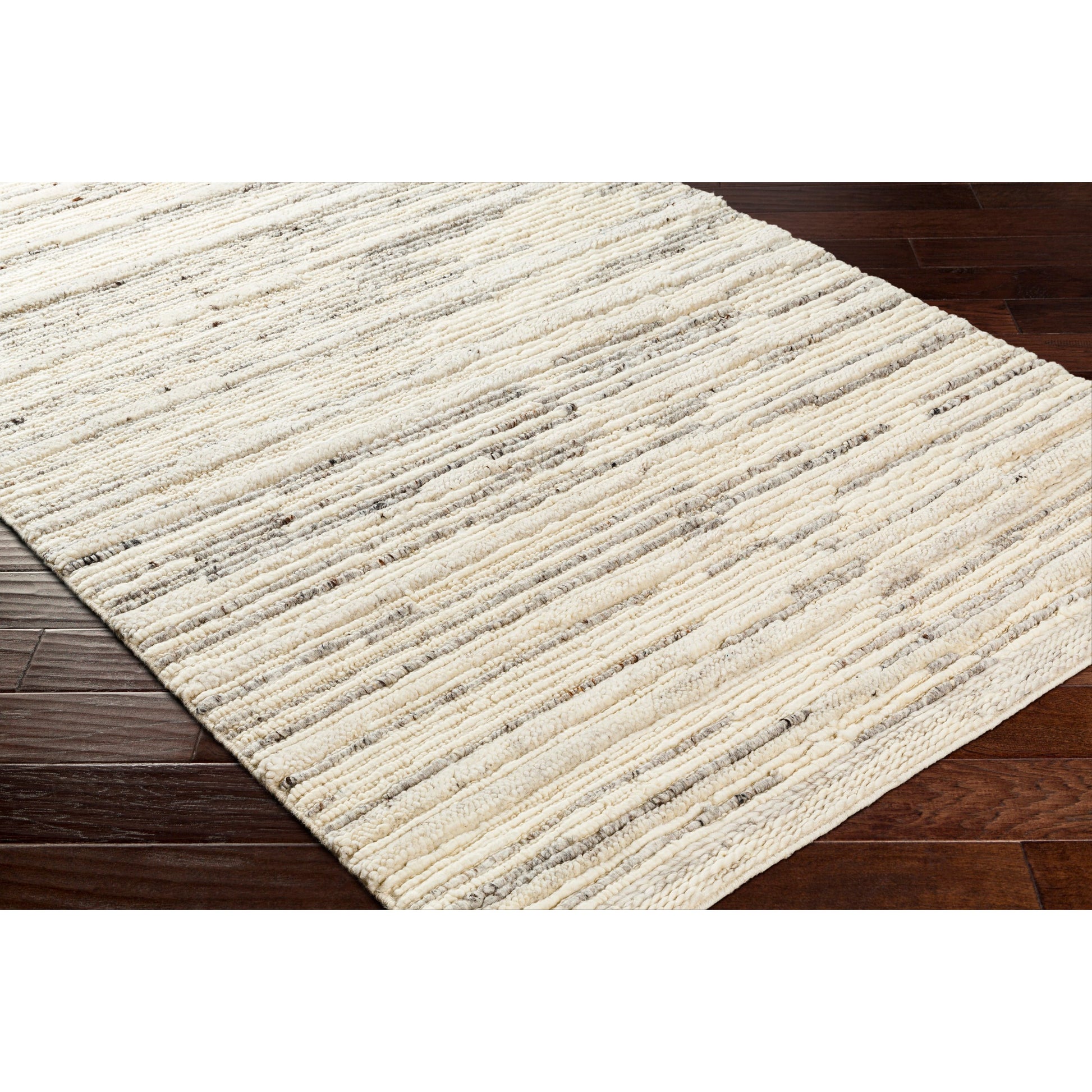 Manisa Rug - 30273 by Surya in gray, brown, cream. Made from 100% new zealand wool in a unique style.