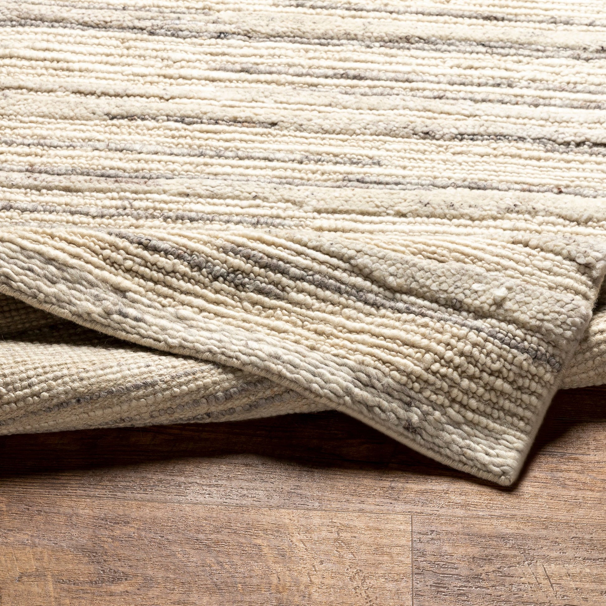 Manisa Rug - 30273 by Surya in gray, brown, cream. Made from 100% new zealand wool in a unique style.