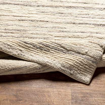 Manisa Rug - 30273 by Surya in gray, brown, cream. Made from 100% new zealand wool in a unique style.