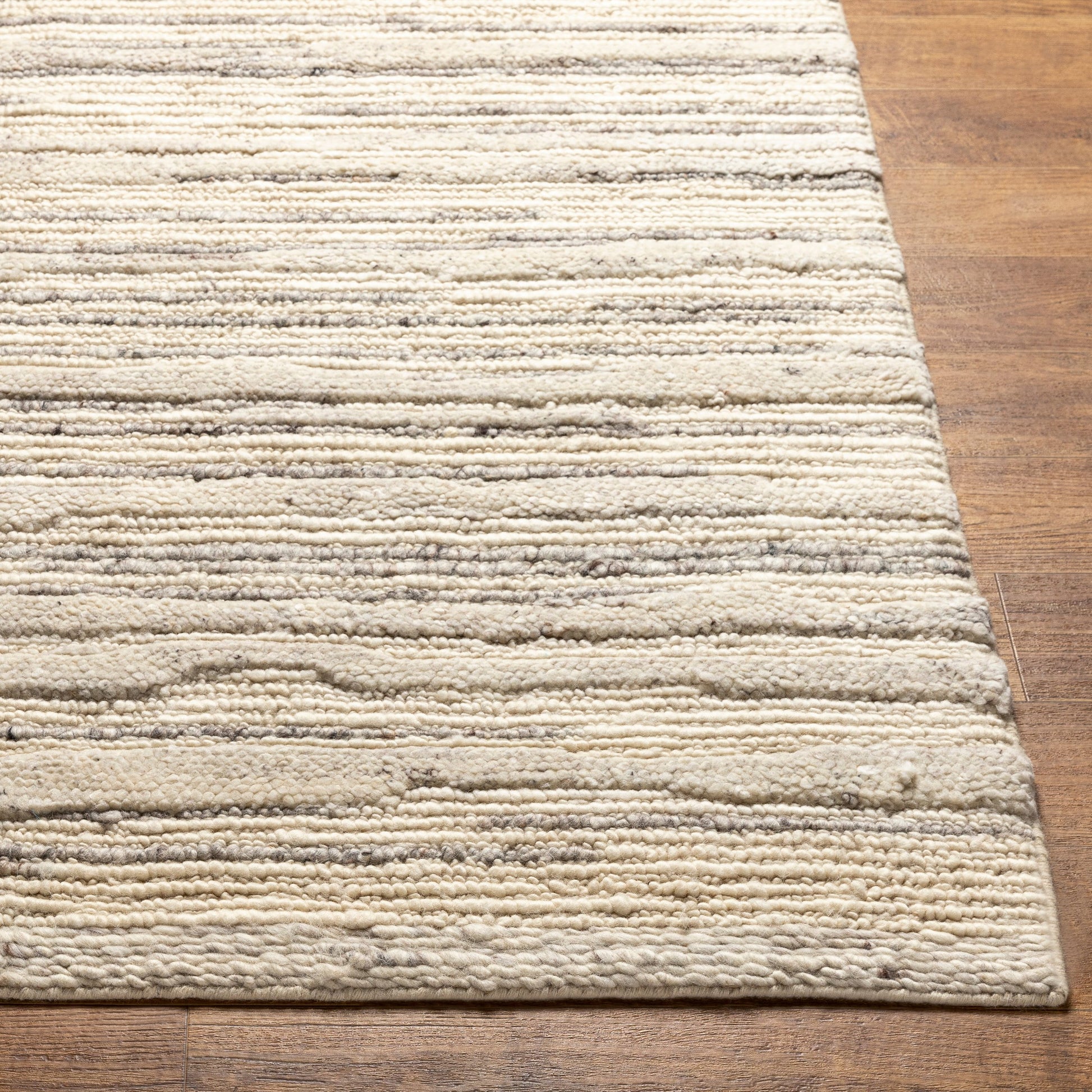 Manisa Rug - 30273 by Surya in gray, brown, cream. Made from 100% new zealand wool in a unique style.
