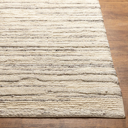 Manisa Rug - 30273 by Surya in gray, brown, cream. Made from 100% new zealand wool in a unique style.